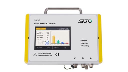 S 130 laser particle counter with display and data logger