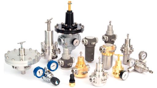 Control valves for high and low pressure applications