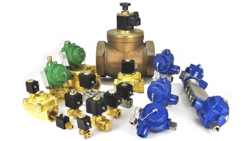 brass and stainless steel solenoid valves