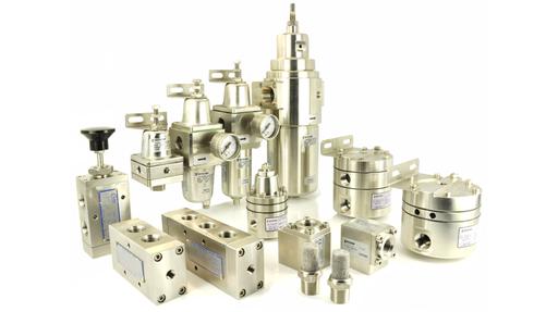 Sitecna air preparation and flow control valves