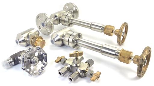 boscarol manual cryogenic valves for liquid nitrogen