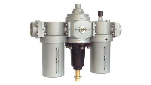 1.5" FRL filter regulator lubricator assembly