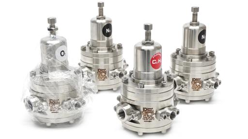 1/2" stainless steel pressure regulators for Propane Oxygen Nitrogen