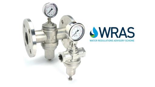 RET REF series WRAS approved pressure reducing valves
