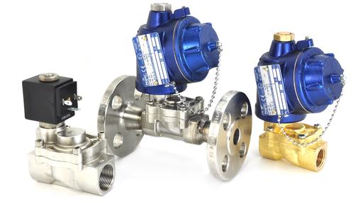 L series solenoid valves from NADI Two Way Normally Closed & Normally Open