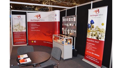 Red Dragon exhibition stand 2014