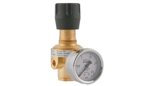 Model 521: R114 1/4", R138 3/8", R112 1/2" Brass Regulator