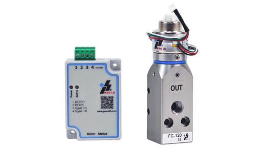 FC120 Series Proportional Flow Control Valves from Kao Lu