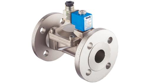 Flanged solenoid valves 316 stainless steel IP65, IP68 and ATEX