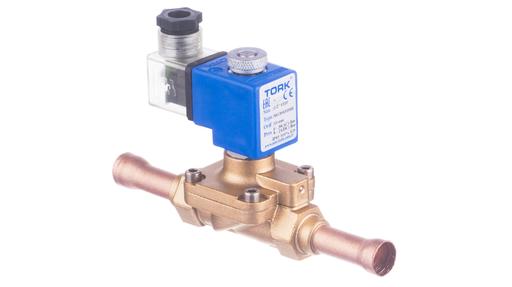 S6110 series weld end refrigerant solenoid valves