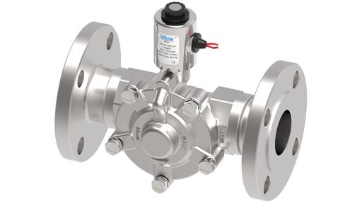 1/2" to 2" flanged high flow and high pressure solenoid valves