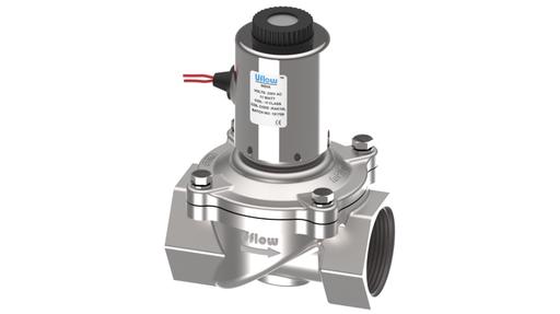 BSP, Stainless Steel, Normally Closed 1/2"-1'' Electric Solenoid Valve 