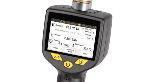 S520 Smart dew point meter for faster measurements