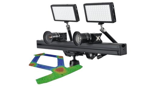 DIC 3D with Map from X-Sight