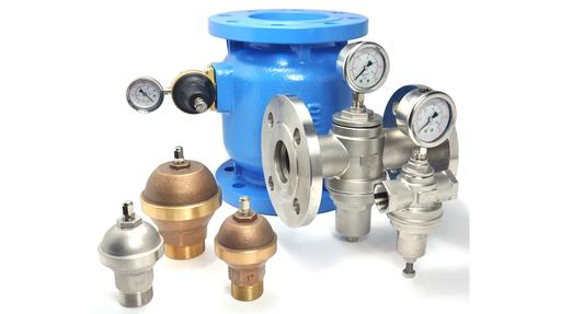 Z-Tide pressure regulating valves