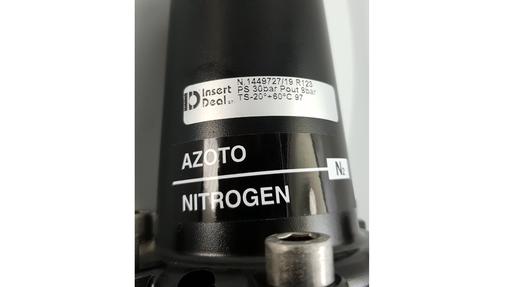 R123 aluminium pressure regulator