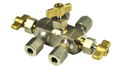 Complete manifold valve series