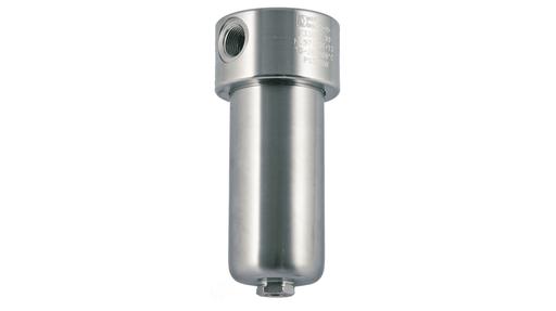 Stainless steel filter for liquid or gaseous media
