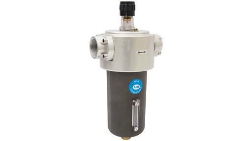 Aluminium oil fog lubricator for compressed air