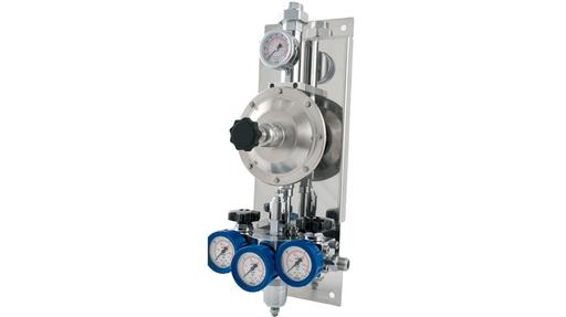 QEN50 dual inlet double stage regulator