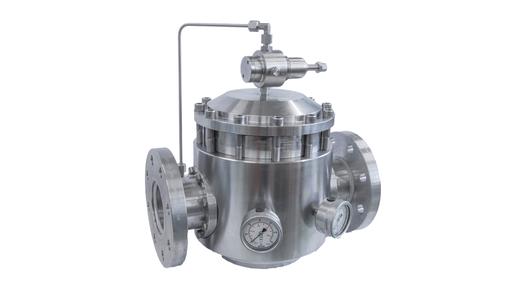 R3126 stainless steel high flow flanged pressure regulator