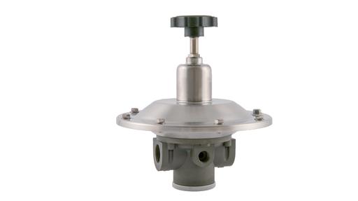 R160 1/2" x 3/4" aluminium low pressure regulator