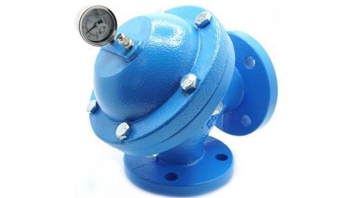 P12 flanged angle pattern water hammer arrestor