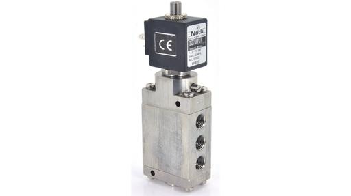 D02 stainless steel 5/2 solenoid valve