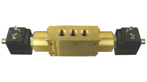D04 series brass 5/2 solenoid valve