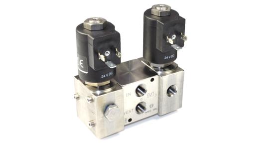 C90 dual redundant 3/2 solenoid valve