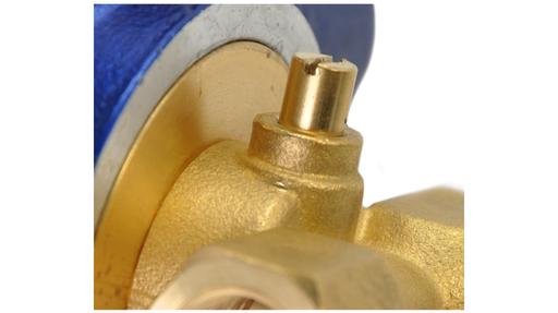 C03 series brass body manual override option