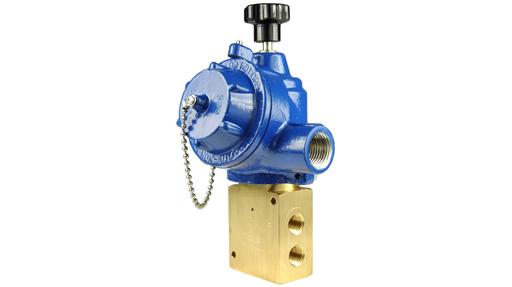 F53 Manual Reset 3 way ATEX solenoid Valve