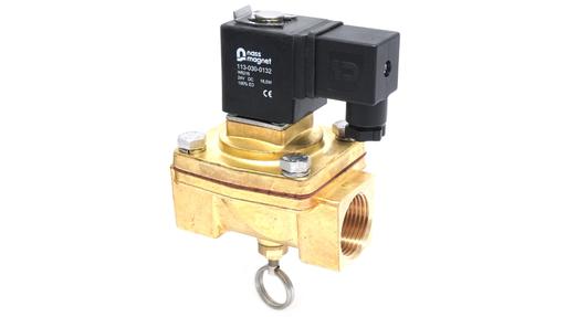 SX23 series zero bar solenoid valve manual override