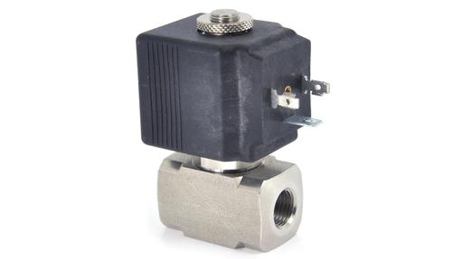 L05 1/4″ 2/2 Normally Closed Solenoid Valve Stainless Steel High Pressure