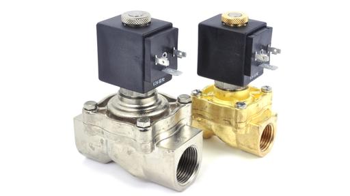 L24 series, direct acting zero bar solenoid valves