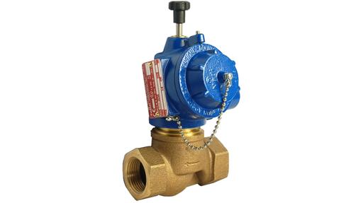 E57 manual reset solenoid valve