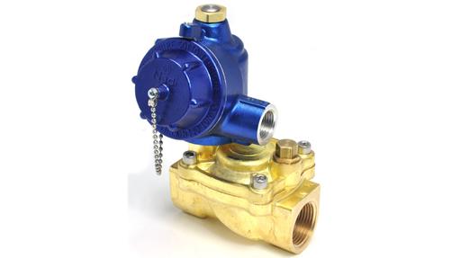 L66 series brass EExd solenoid valves