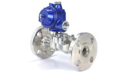 ATEX stainless steel flanged solenoid valve