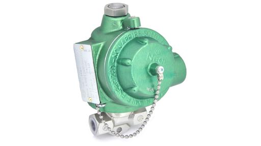 L88 series cryogenic valve IP67 degreased