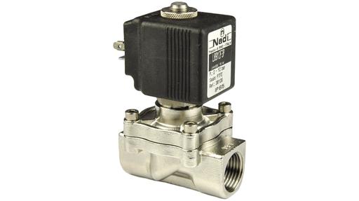 3/4" stainless steel cryogenic solenoid valve