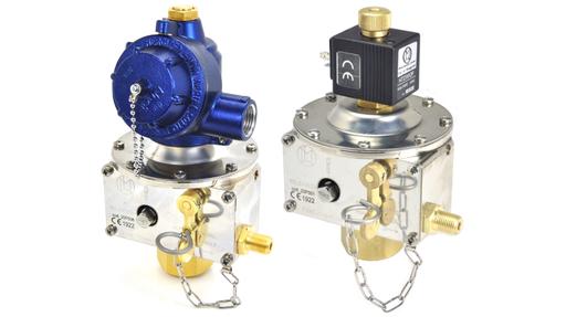 CO2 fire fighting solenoid valves IP65 and ATEX