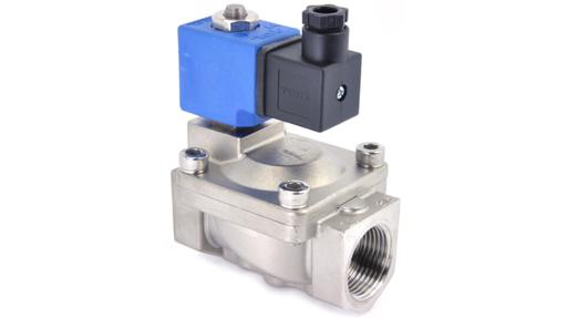 SS1010 & SS1011 Stainless steel solenoid valves 3/8"-2"