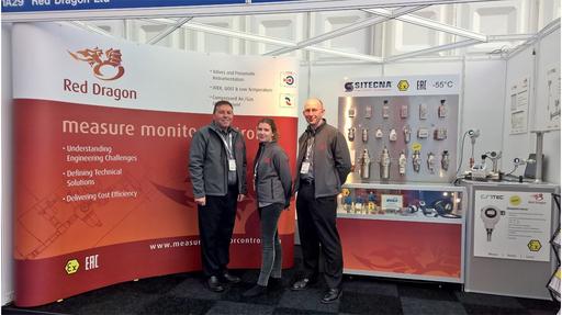 The Red Dragon team at SPE Offshore Europe 2015