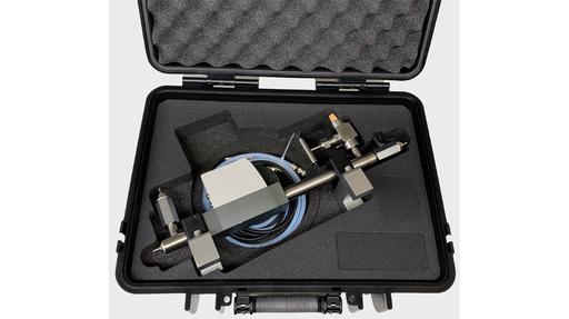 New isokinetic sampler in dedicated transport case